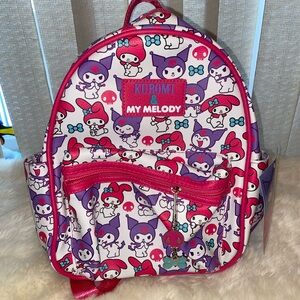 Kuromi & my melody mini backpack